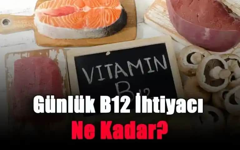 B12 Vitamini Gereksinimleri, Seviyeleri ve Sağlık ile Kozmetik Etkileri Analizi