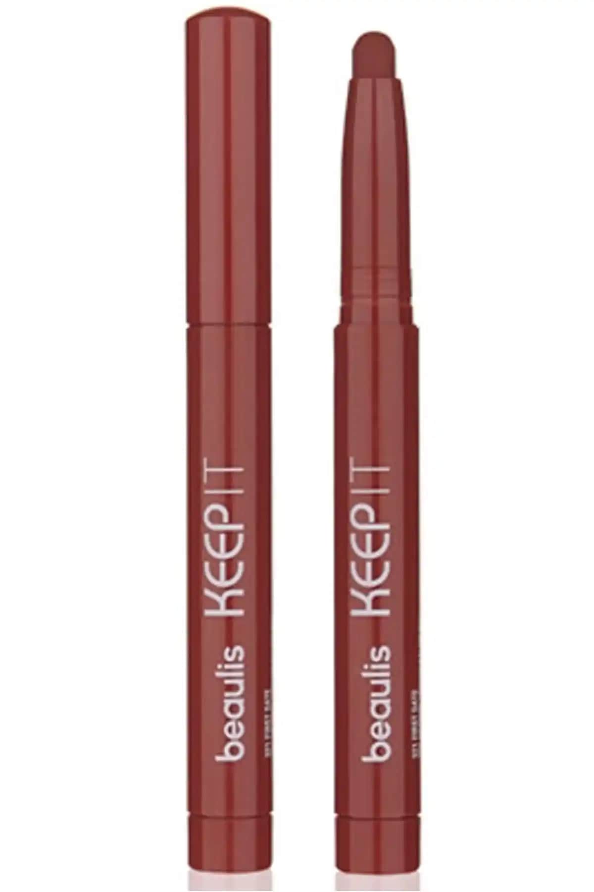 Beaulis Keep It Ink Crayon Ruj 321 First Date: Uzun Süre Kalıcı ve Pratik Dudak Rengi