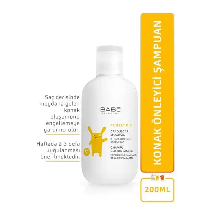 Bebek ve Çocuklar İçin Güvenilir Doğal Pediatrik Şampuan Babe Serisi