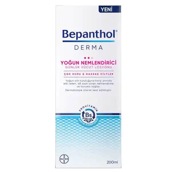 Bepanthol Derma Vücut Losyonu: Kuru ve Hassas Ciltler İçin Güçlü Nemlendirme Çözümü