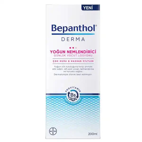 Bepanthol Derma Vücut Losyonu: Kuru ve Hassas Ciltler İçin Güçlü Nemlendirme Çözümü
