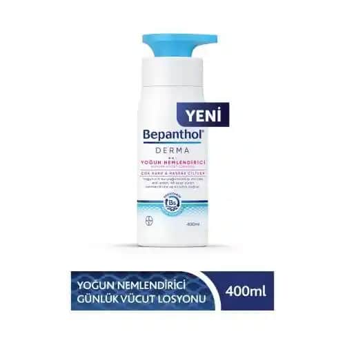 Bepanthol Derma Yoğun Nemlendirici Günlük Vücut Losyonu Kuru ve Hassas Ciltler İçin Uygun