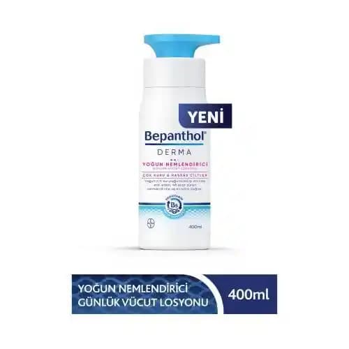 Bepanthol Derma Yoğun Nemlendirici Günlük Vücut Losyonu Kuru ve Hassas Ciltler İçin Uygun