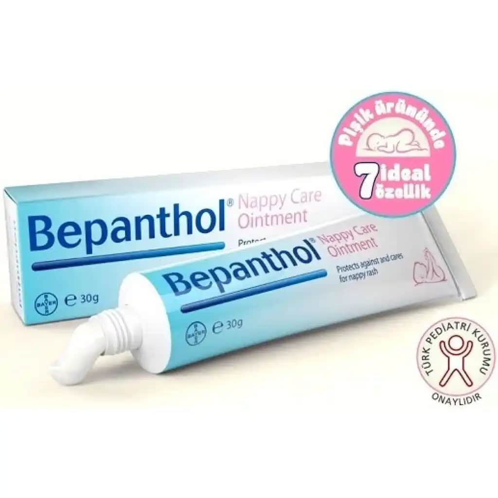 Bepanthol Pişik Kremi 30 Gr Bebek ve Yetişkinler İçin Güvenilir Tahriş Önleyici