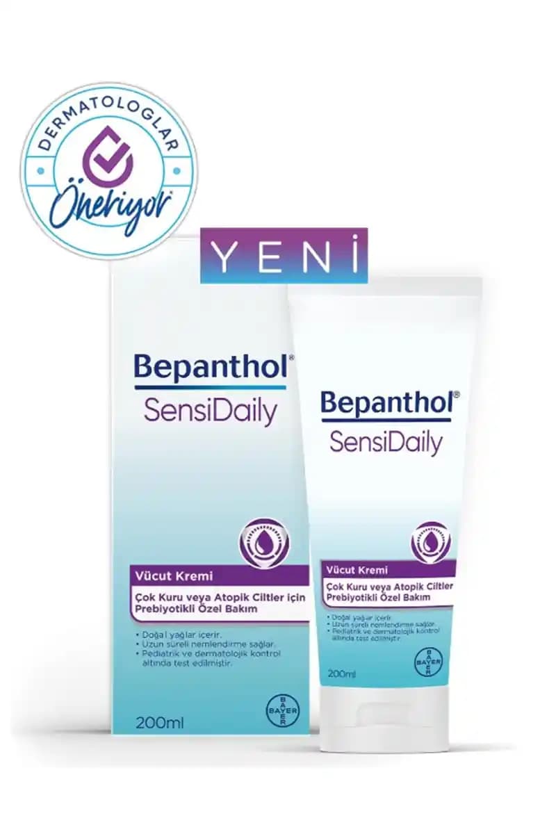 Bepanthol SensiDaily Vücut Kremi: Hassas ve Kuru Ciltler İçin Günlük Nemlendirme Çözümü