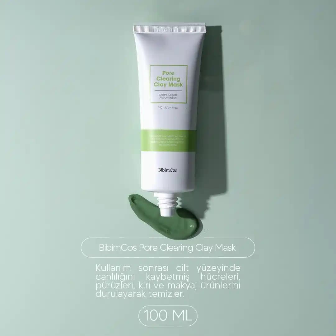 Bibimcos Kil Maskesi: Doğal ve Güçlü Temizlik Çözümü Cilt Sağlığını Destekler