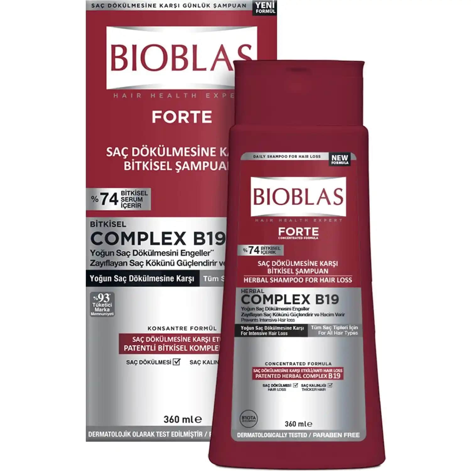 Bioblas Forte Şampuan ile Saç Dökülmesine Karşı Güçlü ve Doğal Çözüm