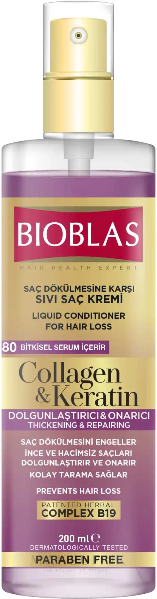 Bioblas Keratin Sprey ile Saçlarınızı Güçlendirin ve Parlaklık Kazandırın