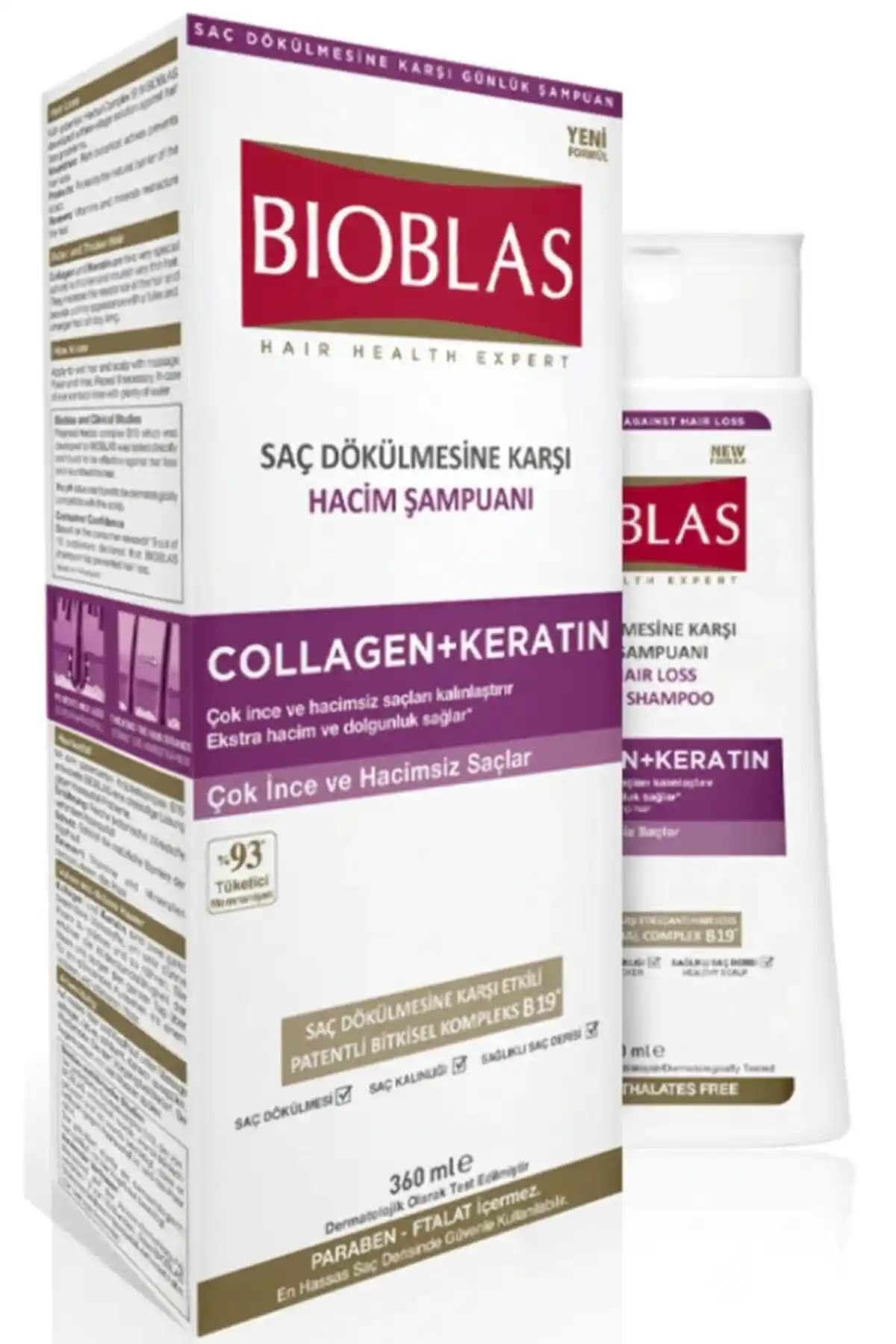 Bioblas Keratin ve Kolajen Şampuanı Saç Güçlendirme ve Onarımı İçin Uygun Bir Seçenektir