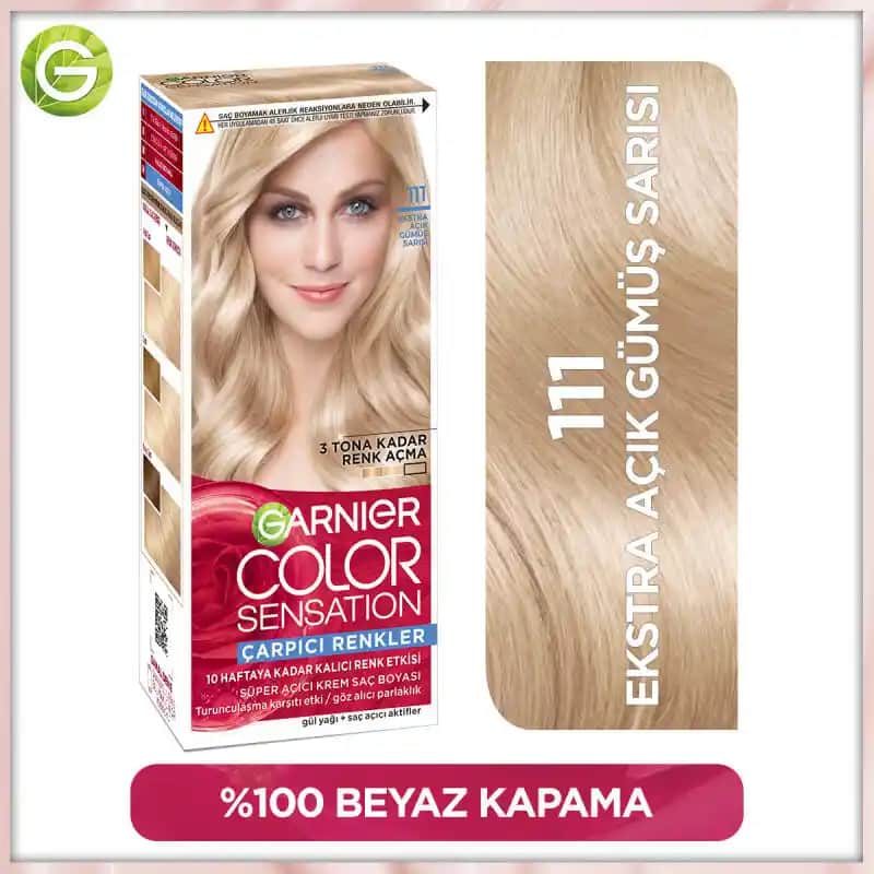 Garnier 111 Saç Boyası ile Kalıcı ve Doğal Renkler Elde Edin