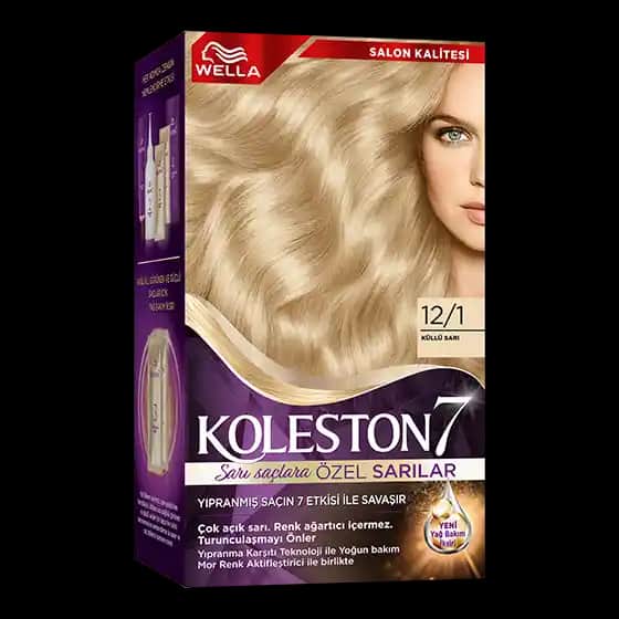 Küllü Buzul Sarısı Saç Boyasıyla Modern ve Doğal Bir Tarz Yakalayın