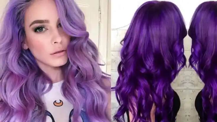 Mor Saç Rengi ve Bakımı Hakkında Bilmeniz Gerekenler ve Renk Dönüşüm Süreçleri