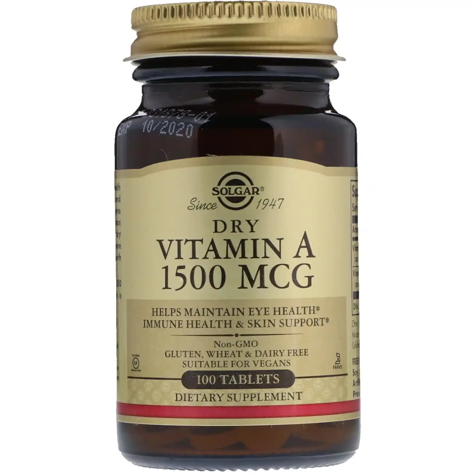 Solgar A Vitamini: Göz, Cilt ve Bağışıklık Sağlığını Destekleyen Güvenilir Takviye