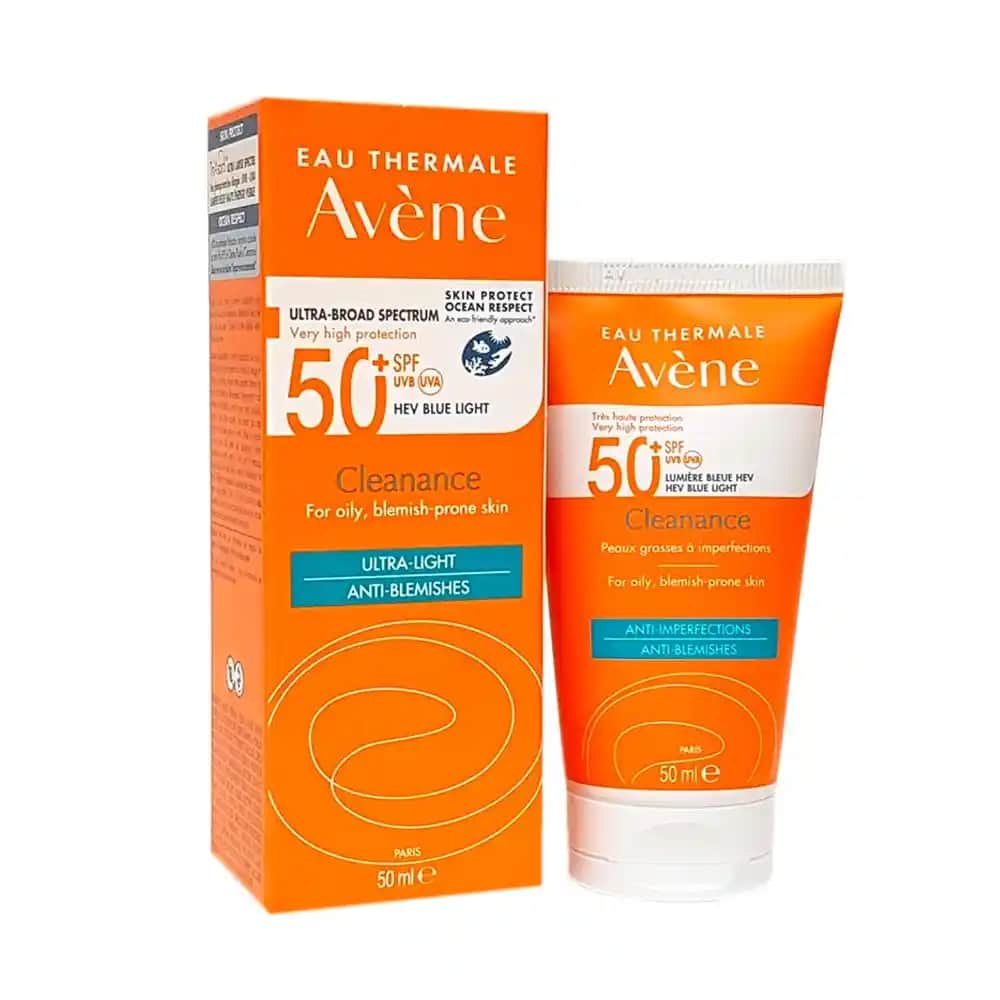 Yağlı ve Akneye Eğilimli Ciltler İçin Uygun Güneş Koruyucu Avene Solaire Cleanance SPF 50+