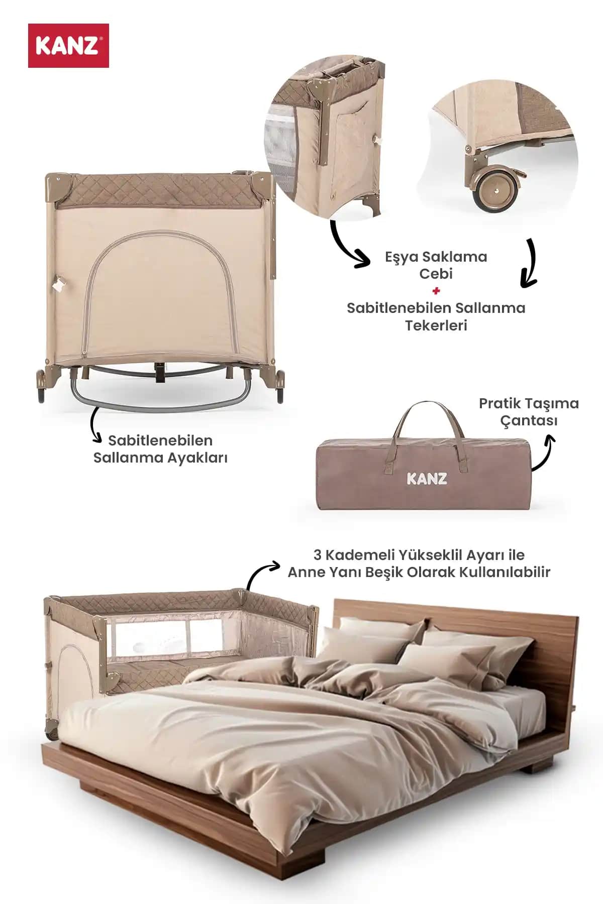 Anne Yani Park Yatak: Çok Amaçlı ve Konforlu Kişisel Bakım Ürünleri Hakkında Detaylar