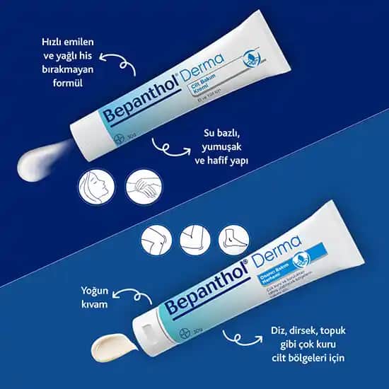 Bepanthen Kuru Ciltler İçin En Etkili Nemlendirici ve Onarıcı Krem Özellikleri