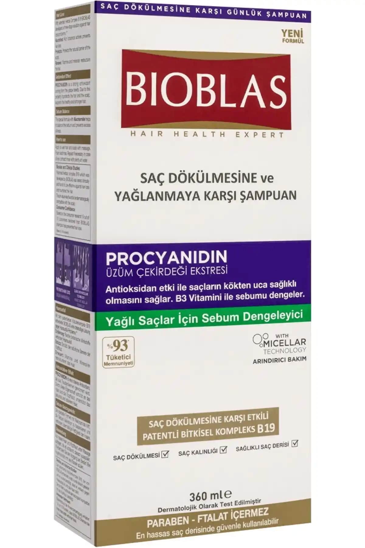 Bioblas Yağlanma Karşıtı Şampuan ile Saçlarınızda Temizlik ve Hafiflik Sağlayın