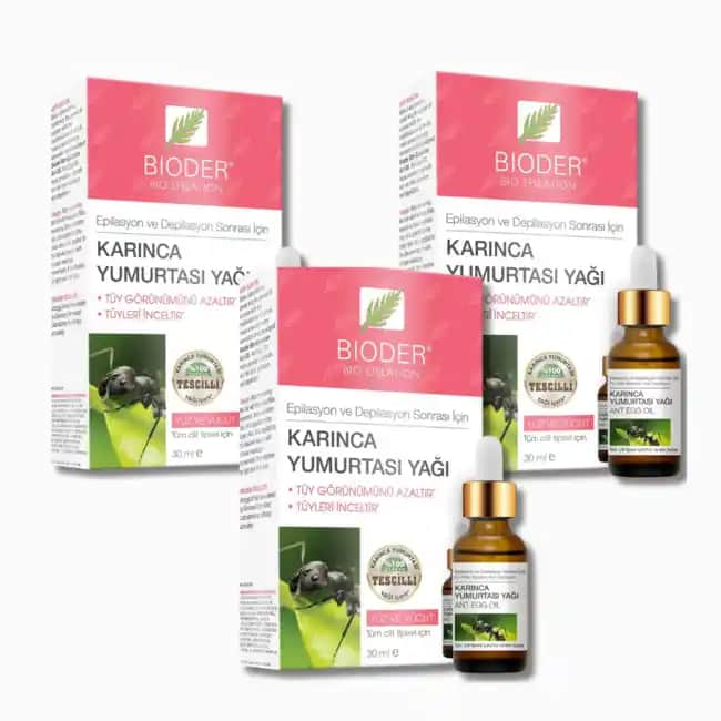 Bioder Karınca Yumurtası Yağı: Doğal ve Etkili Cilt ve Saç Bakımında Yenilikçi Çözüm