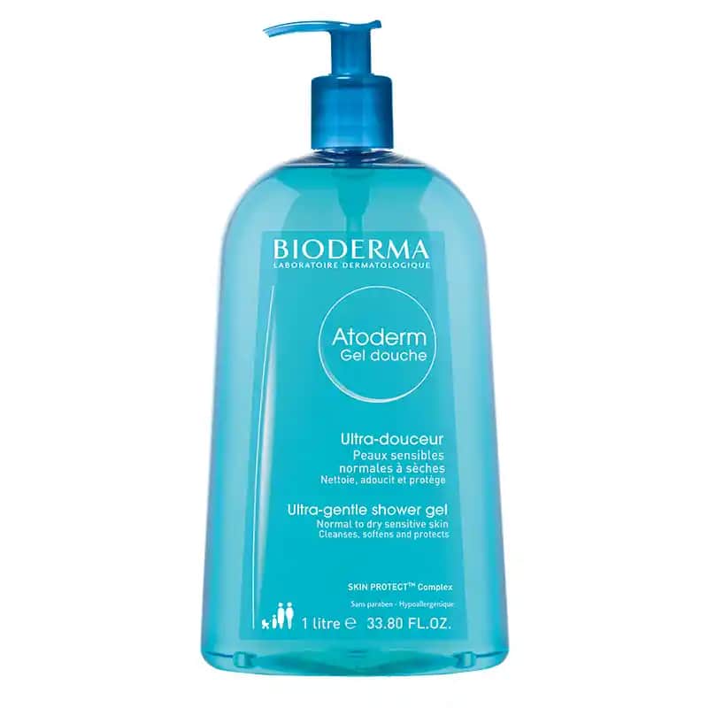 Bioderma Atoderm Duş Jeli 1 Litre Hassas ve Kuru Ciltler İçin Güvenli Temizlik Çözümü