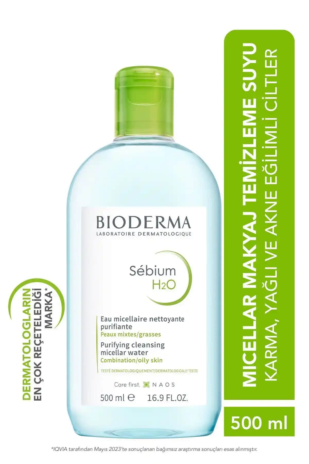 Bioderma H2O Makyaj Temizleme Suyu: Hassas Ciltler İçin Güvenilir Temizlik Çözümü