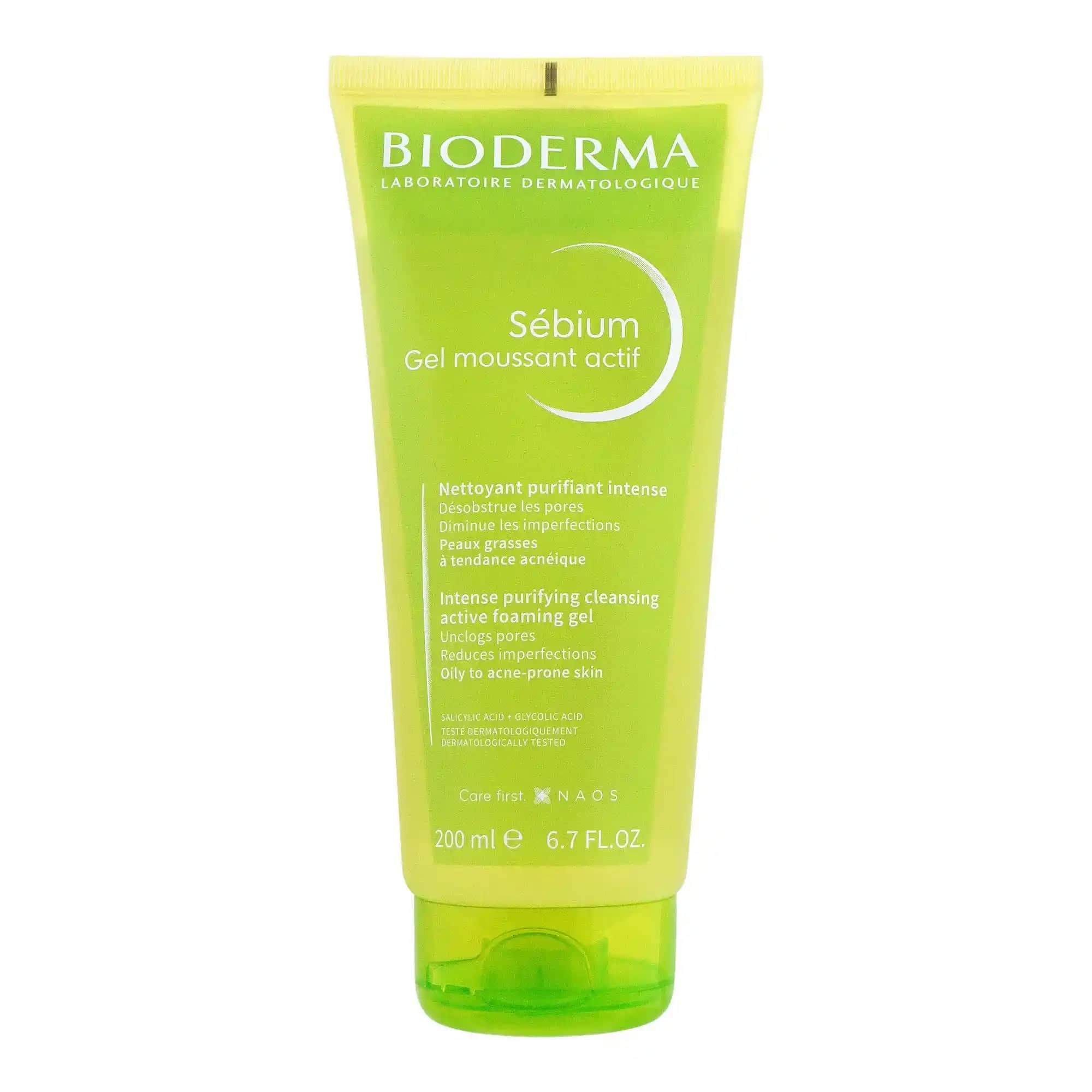 Bioderma Sébium Foaming Gel Active: Yağlı ve Akne Eğilimli Ciltler İçin Temizleme Çözümü