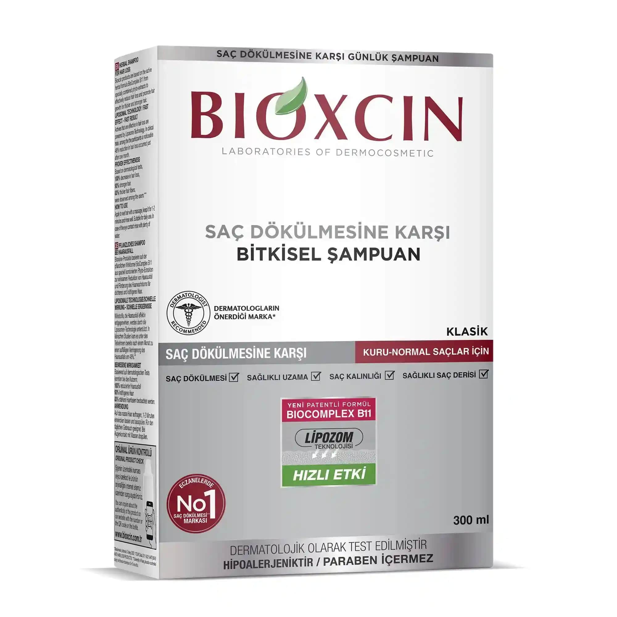 Bioxcin Klasik Saç Dökülmesine Karşı Güçlendirici ve Sağlıklı Saçlar İçin Uygun Ürünler