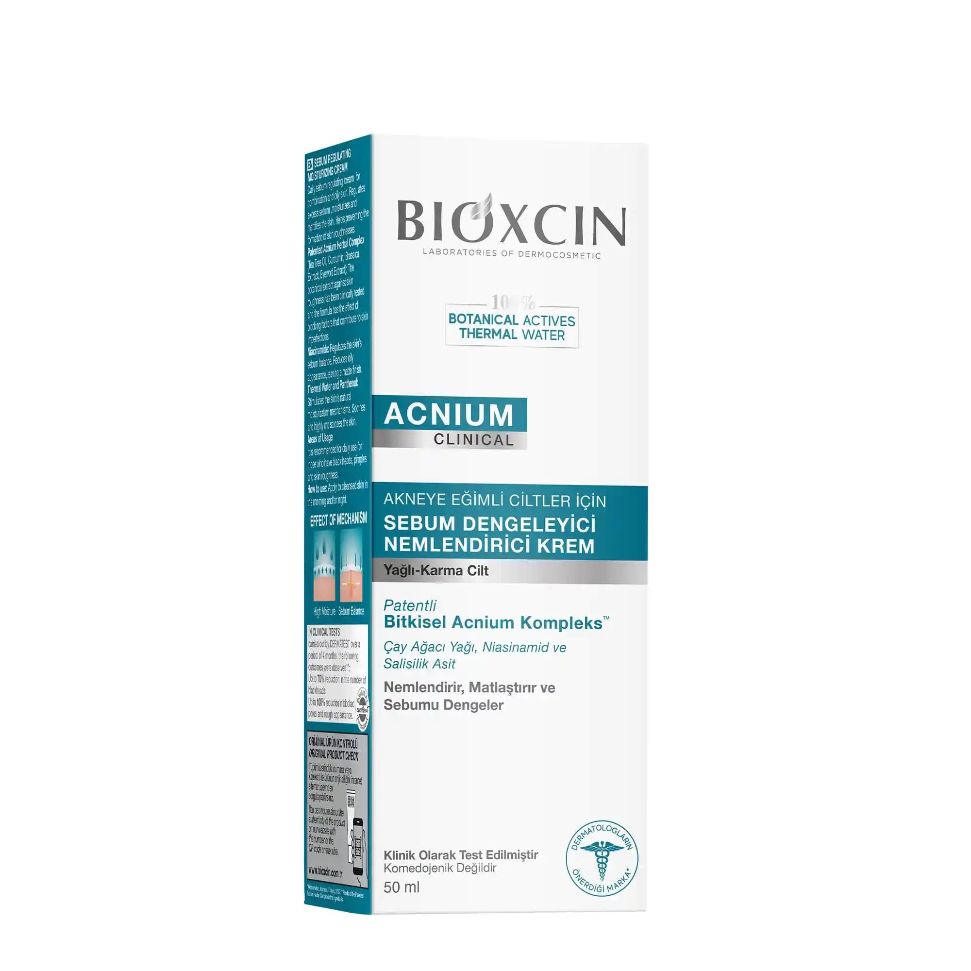 Bioxcin Sebum Dengeleyici Krem: Yağlı ve Dengesiz Ciltler İçin Etkili Çözüm