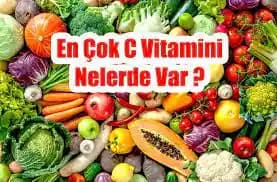 C Vitamini İçeren Yiyecekler ve Cilt Sağlığına Faydaları Hakkında Detaylı Bilgi
