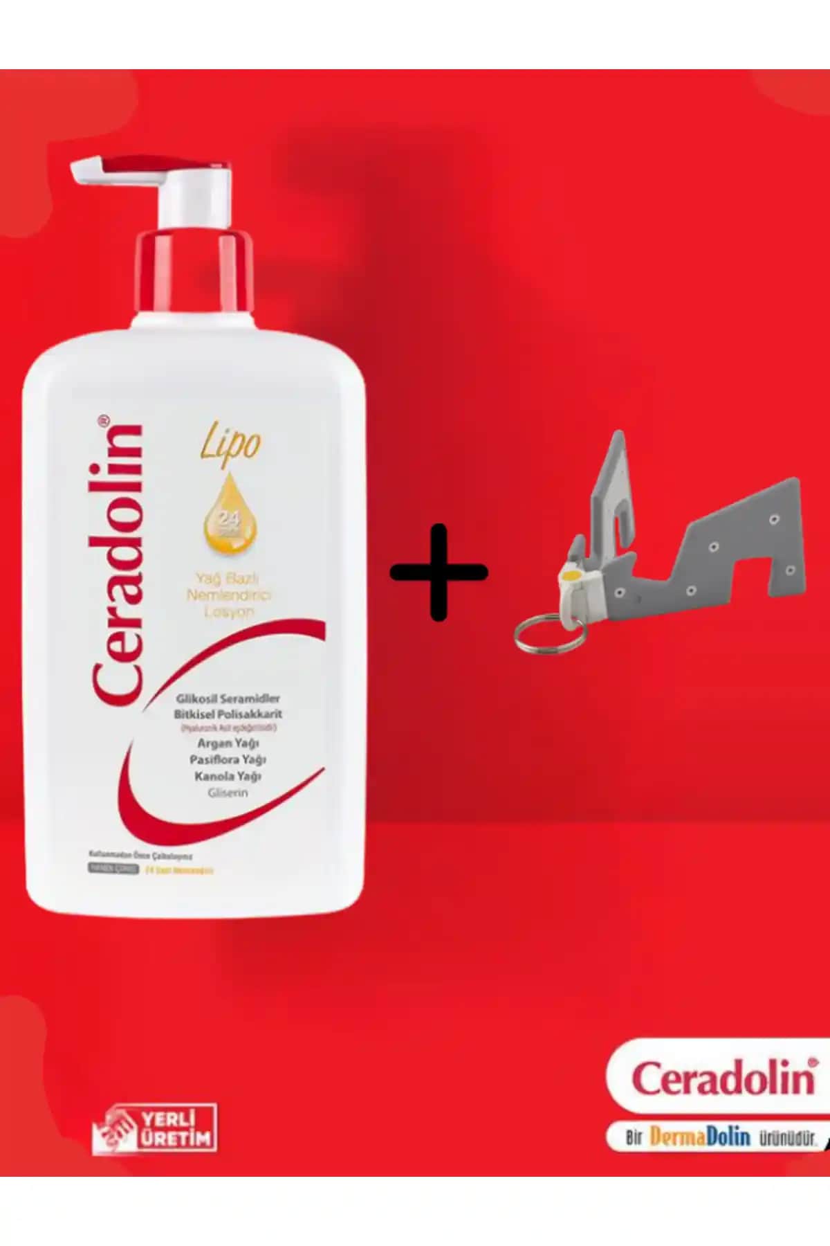 Ceradolin Lipo 500 ml: Kuru ve Hassas Ciltler İçin Güçlendirici Bakım Yağı