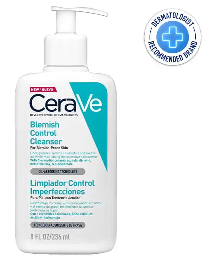 CeraVe Blemish Control Cleanser Akne ve Siyah Nokta Temizliğinde Güvenilir Çözüm