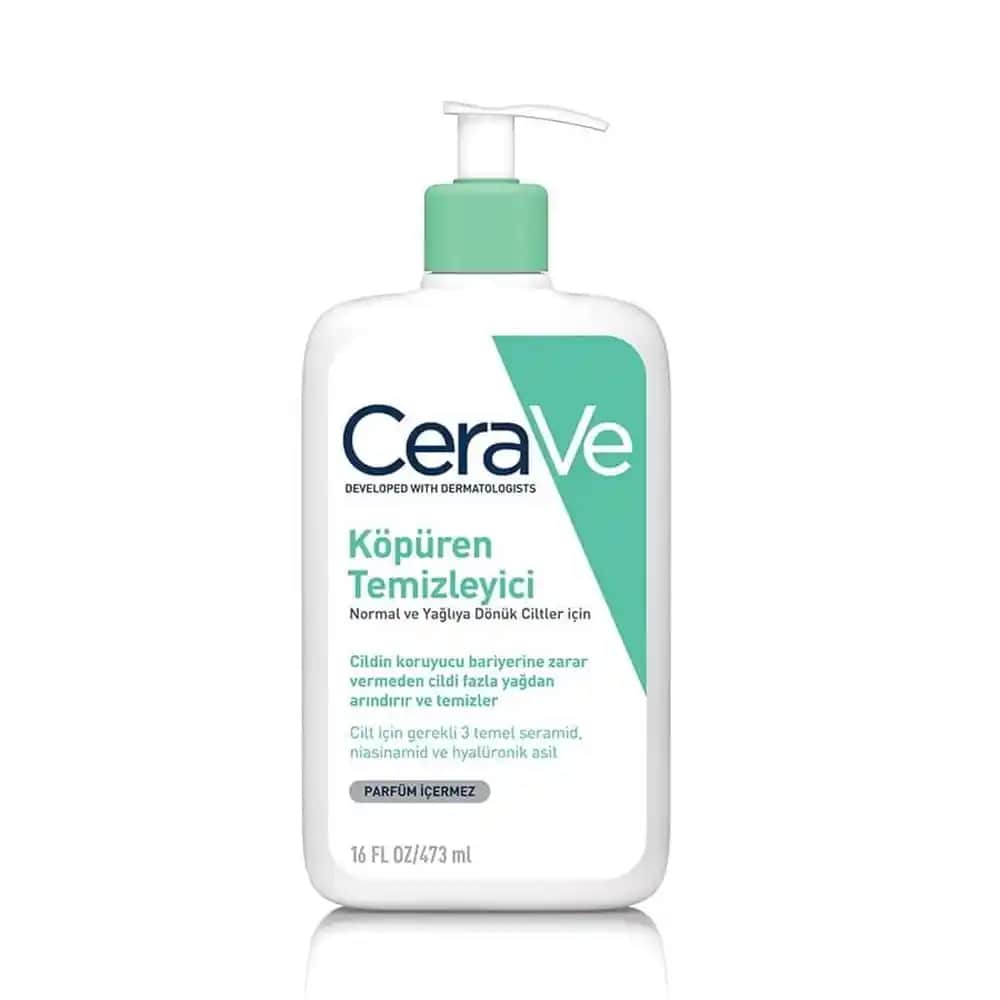 CeraVe Köpük Temizleyici: Hassas ve Kuru Ciltler İçin Güvenilir Temizlik Çözümü