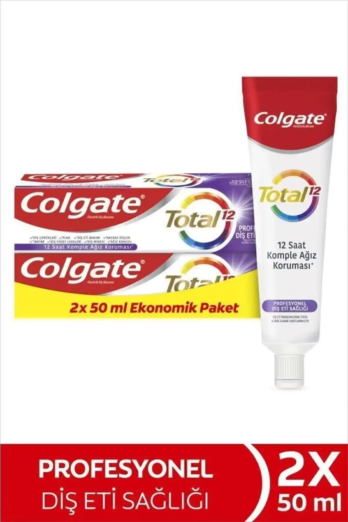 Colgate Total Profesyonel ile Günlük Ağız Bakımında Güvenilir Koruma Sağlayın