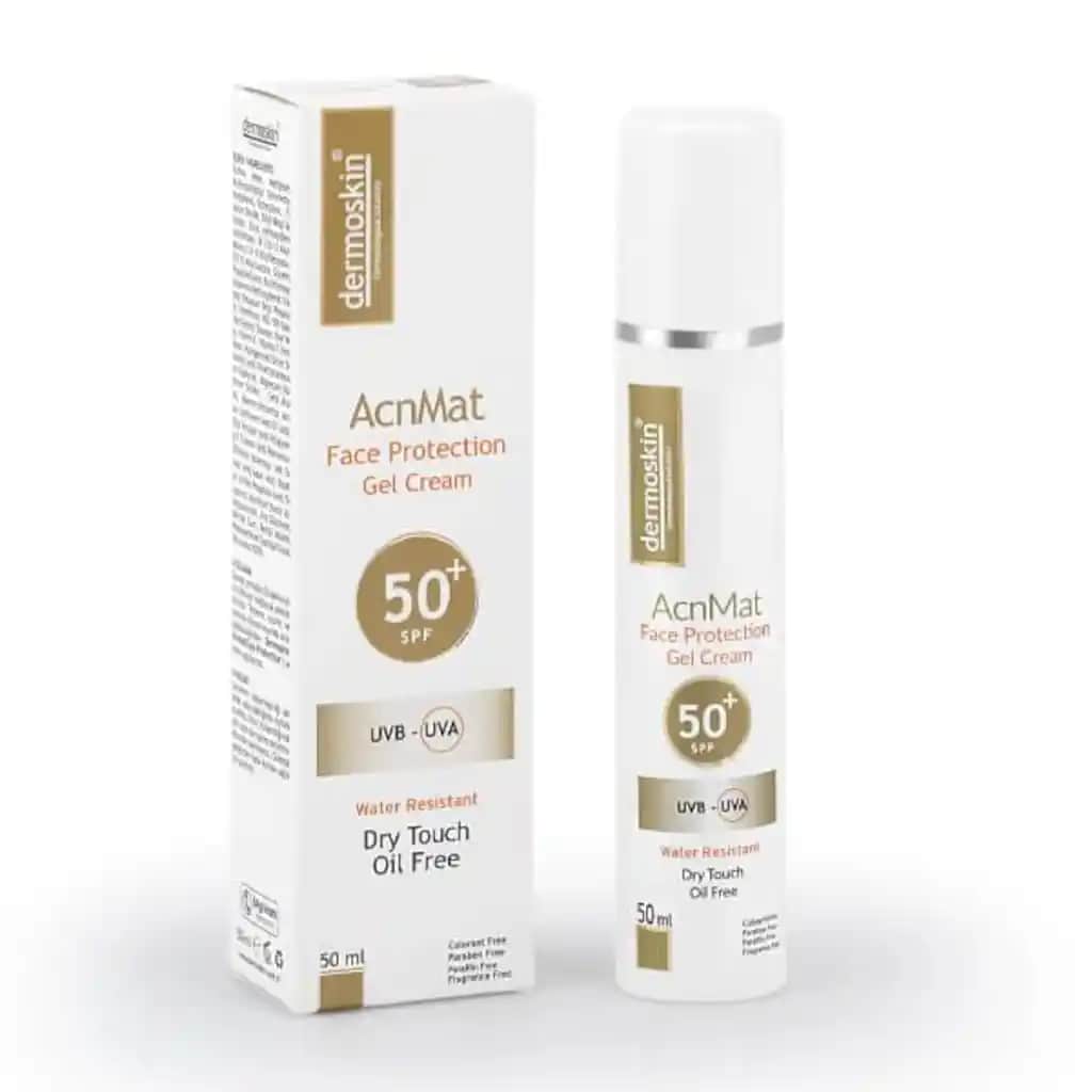Dermoskin Akne Mat Yüz Koruyucu Jel Krem SPF50 ile Güneş Korumasında Yeni Dönem