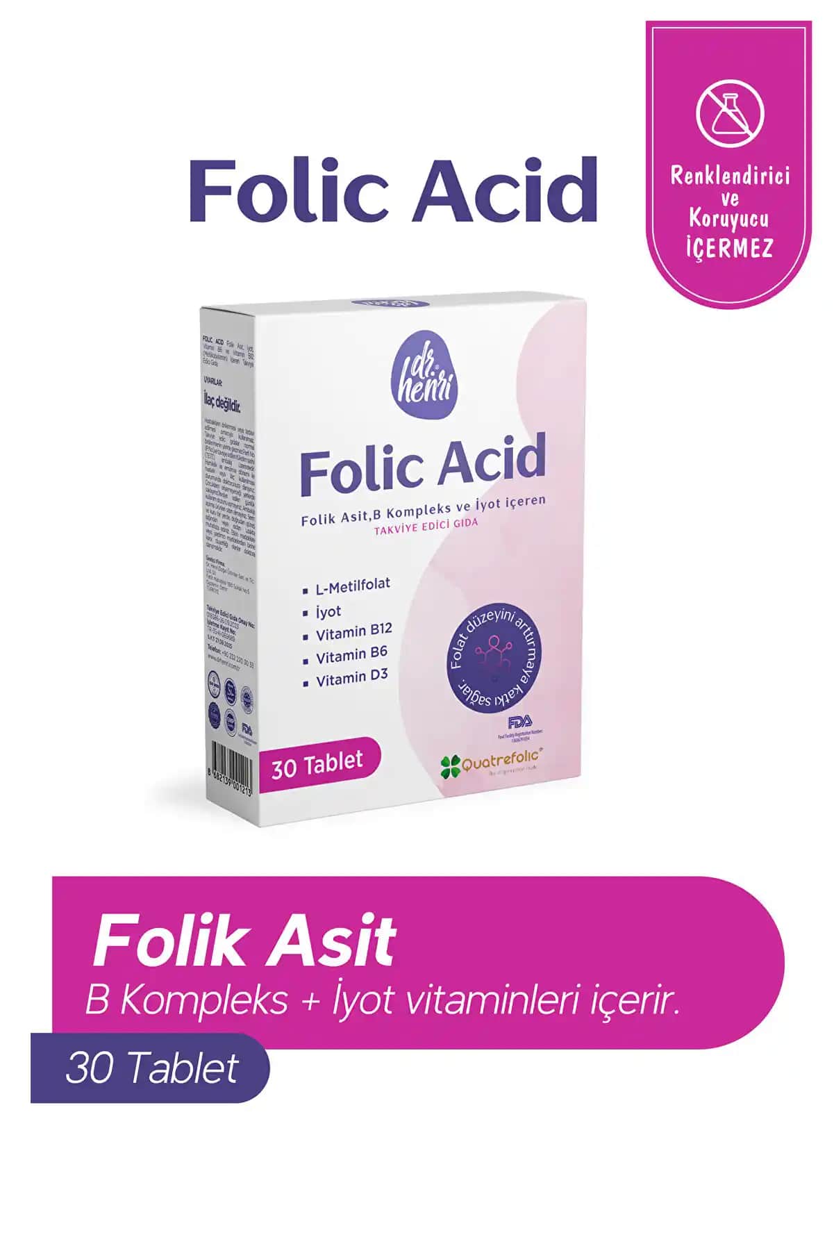 Folik Asit, B6 ve B12 Vitaminlerini İçeren Takviyeler ve Kozmetik Kullanımları
