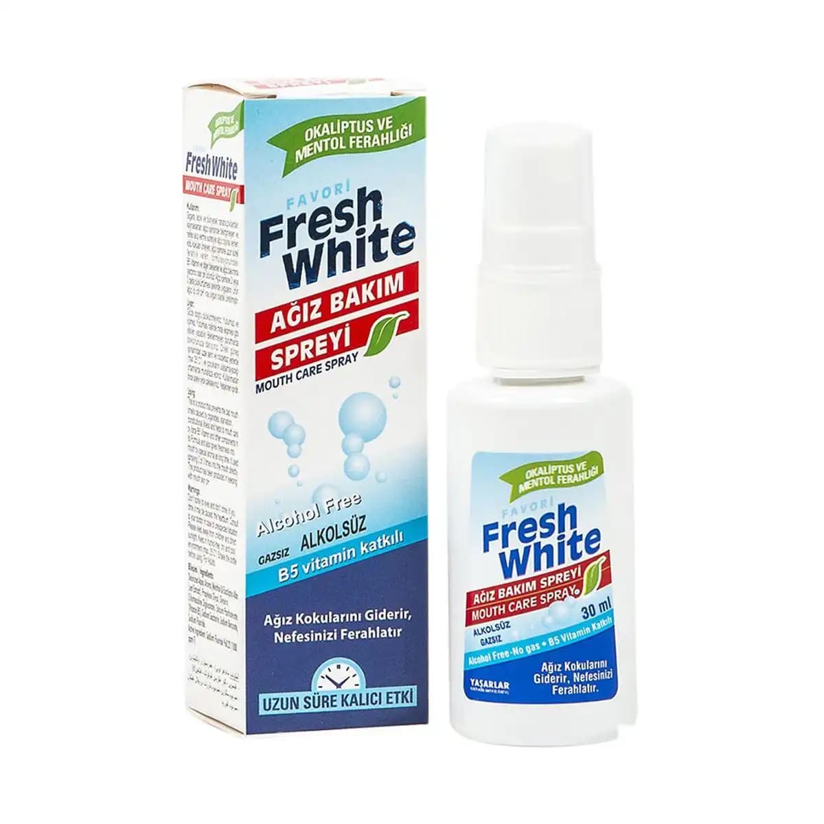 Fresh White Ağız Bakım Spreyi: Günlük Tazelik ve Hijyen İçin Pratik Çözüm