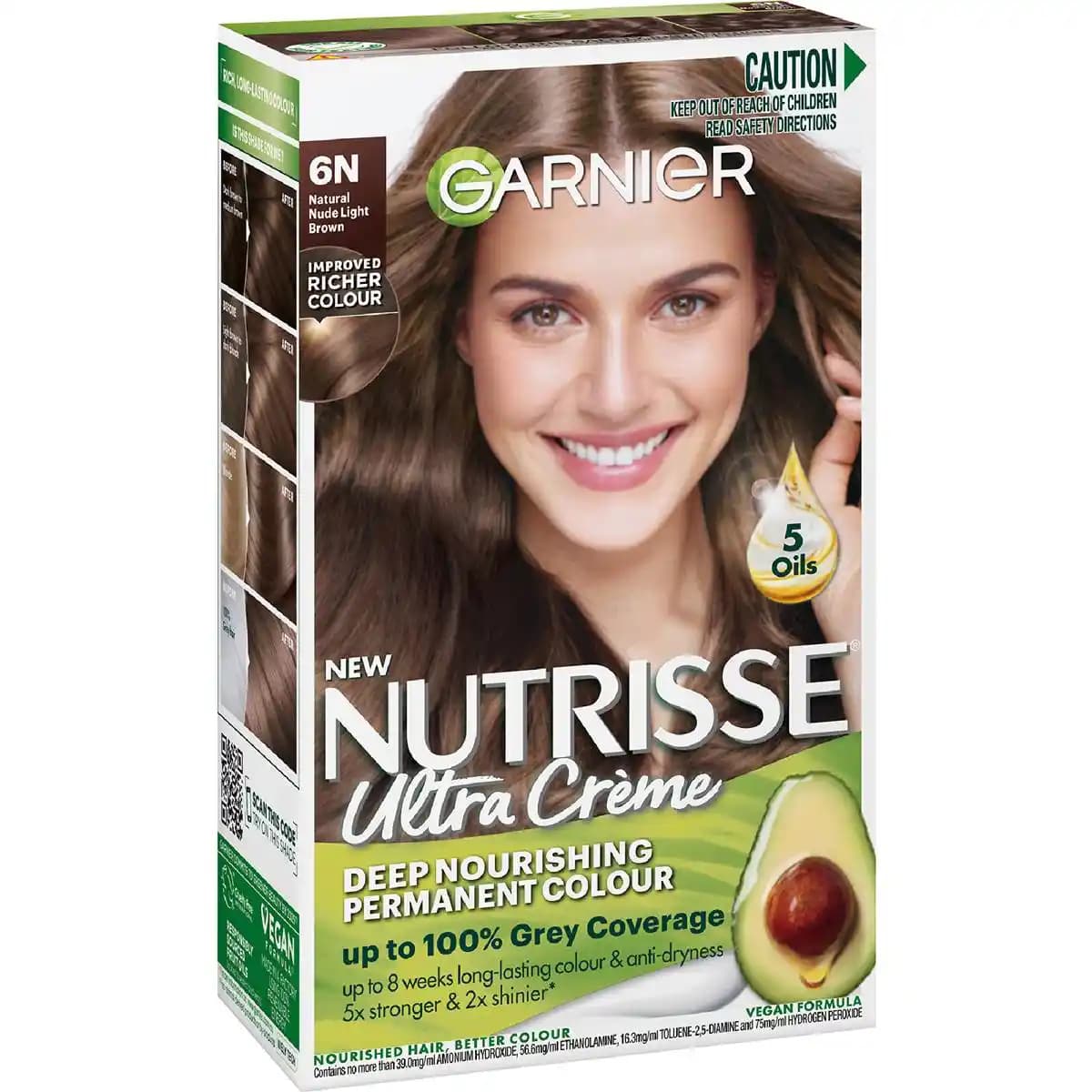 Garnier 6N Nude Light Brown Saç Boyası: Doğal ve Parlak Görünüm İçin Uygun Seçenek