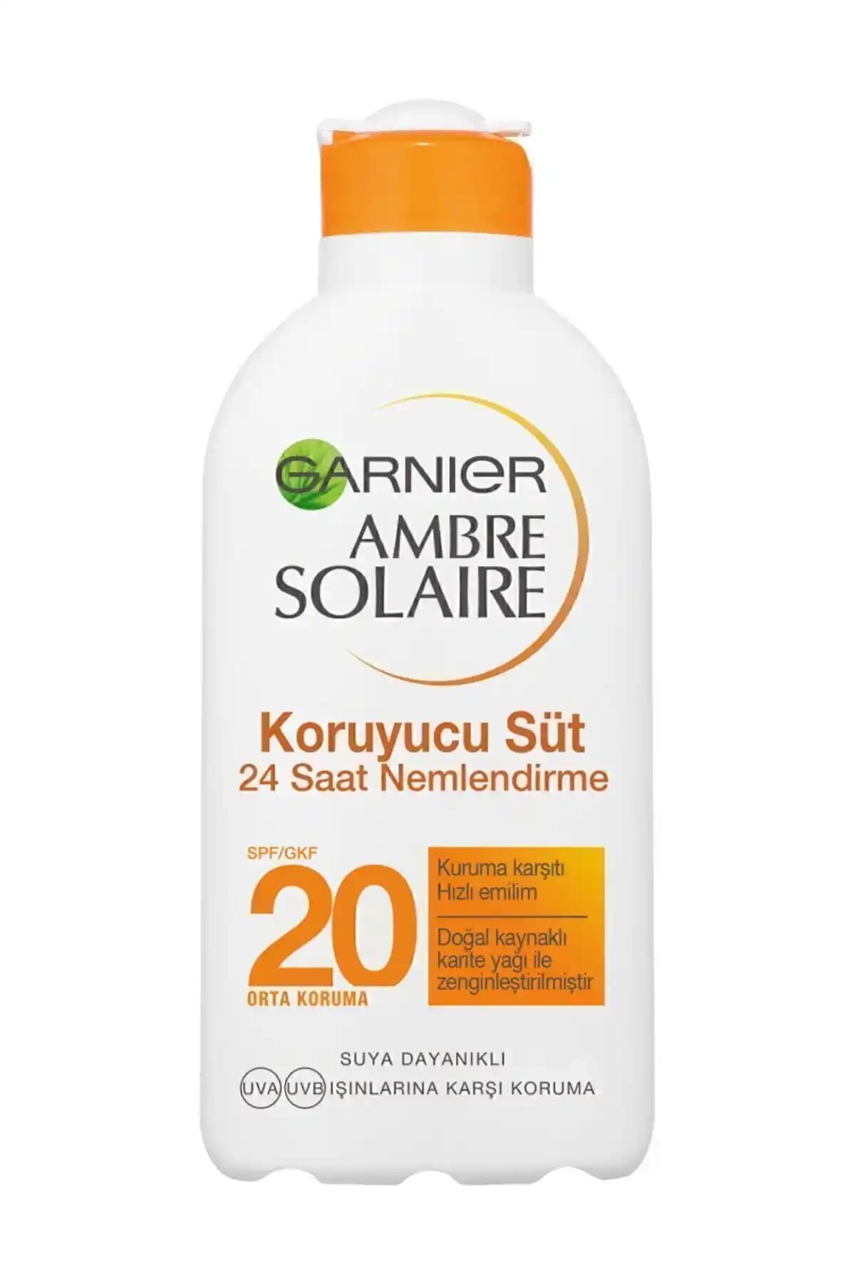 Garnier Ambre Solaire Koruyucu Süt ile Güneşin Zararlı Etkilerine Karşı Etkili Koruma