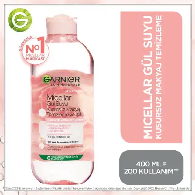 Garnier Gül Suyu: Doğal Güzellik ve Cilt Bakımında Güçlü Bir Seçenek