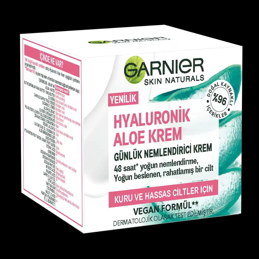 Garnier Hyaluronik Aloe Krem ile Doğal ve Etkili Cilt Bakımı Çözümü