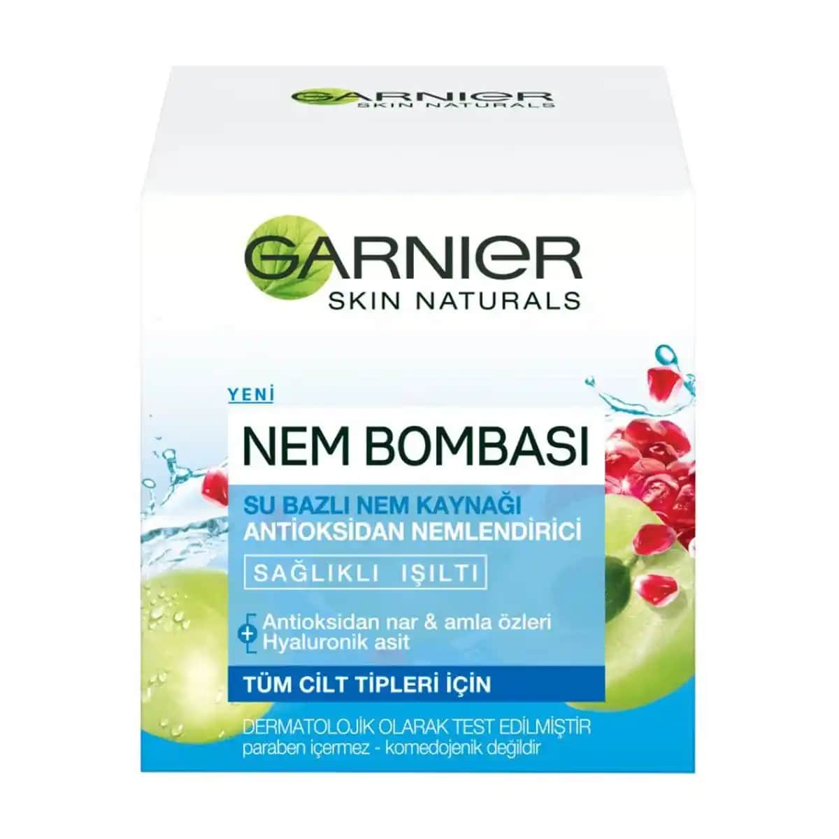 Garnier Nem Bombası Krem: Yoğun Nem ve Cilt Canlandırıcı Etkileri Hakkında Bilgi