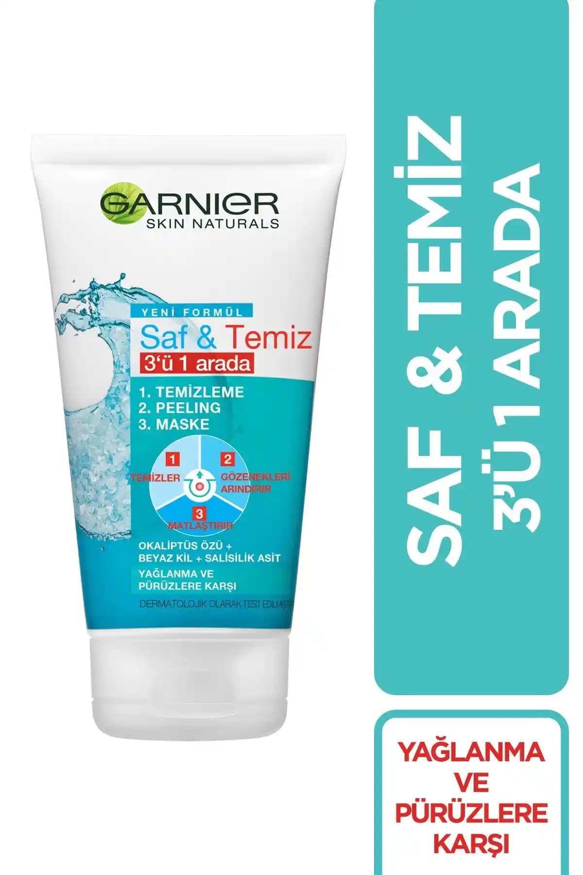 2025'te Garnier Saf & Temiz 3'ü 1 Arada ile Cildinizde Devrim Yaratın