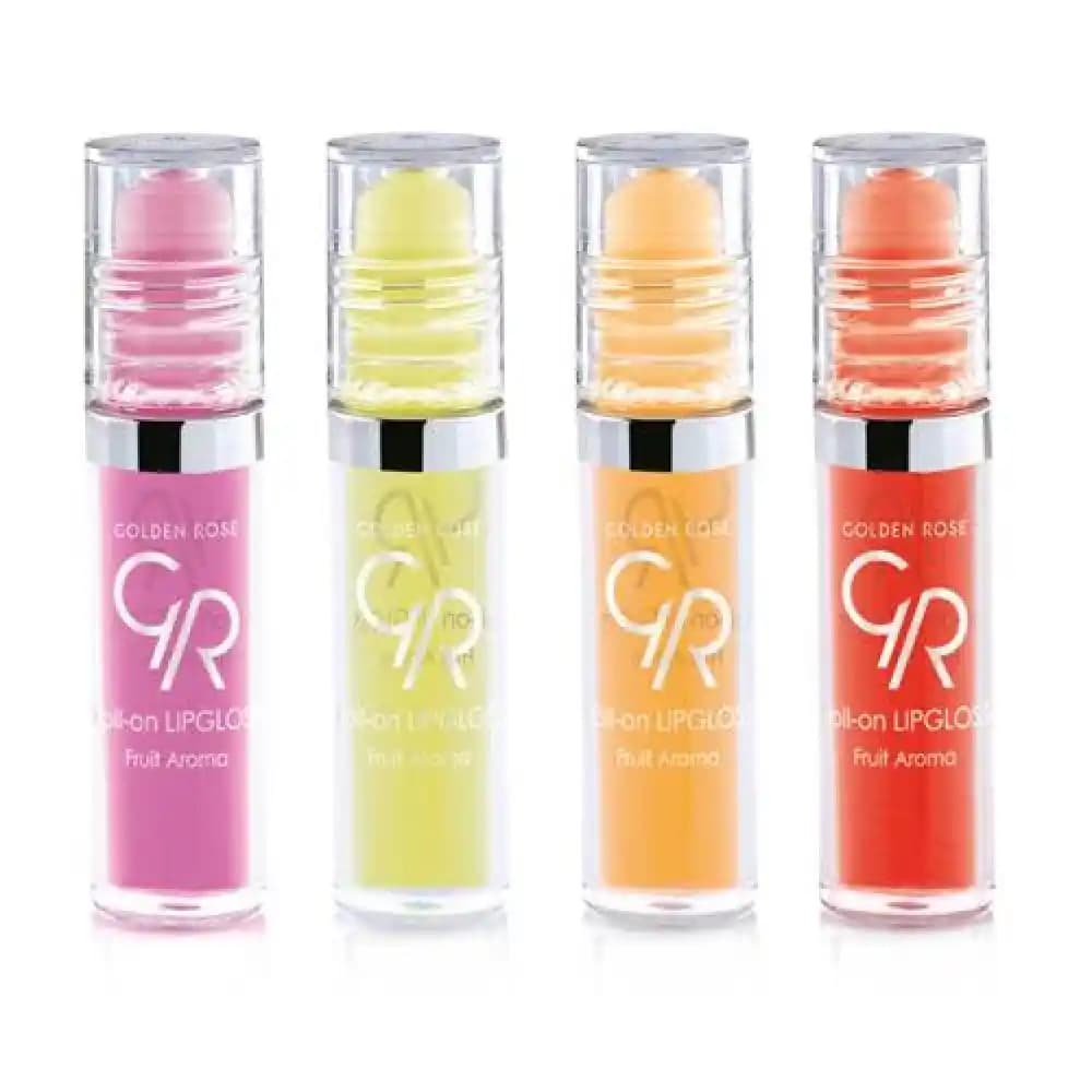 Golden Rose Çilek Aromalı Roll-On Lipgloss Dudaklara Doğal Parlaklık ve Bakım Sağlar