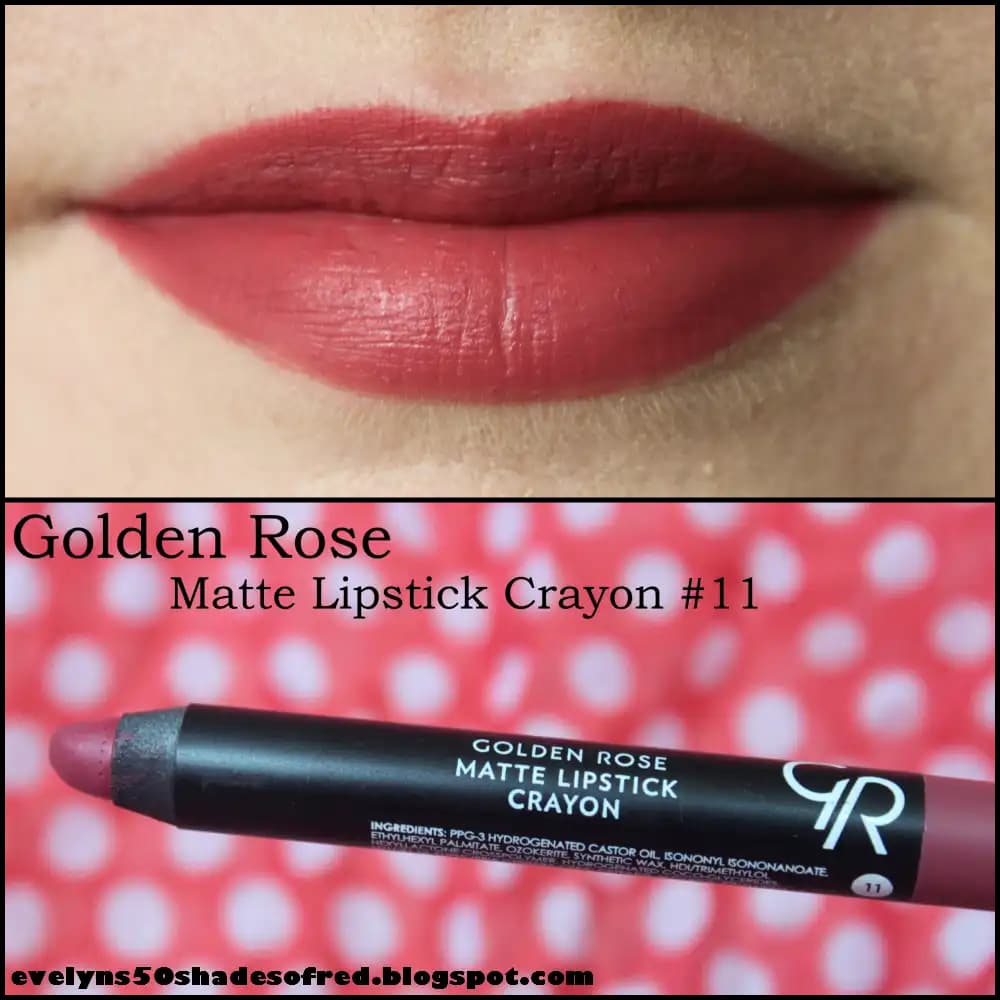 Golden Rose Crayon 11: Çok Yönlü ve Uzun Ömürlü Kozmetik Kalemi for Günlük ve Şık Makyaj