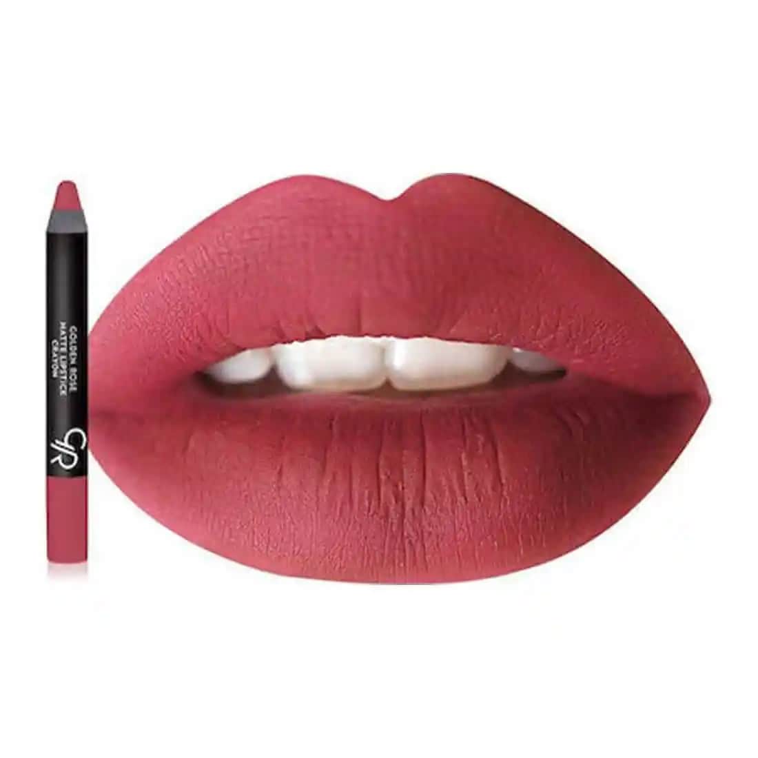Golden Rose Matte Lipstick Crayon 11 ile Kalıcı ve Şık Dudak Makyajı Trendleri