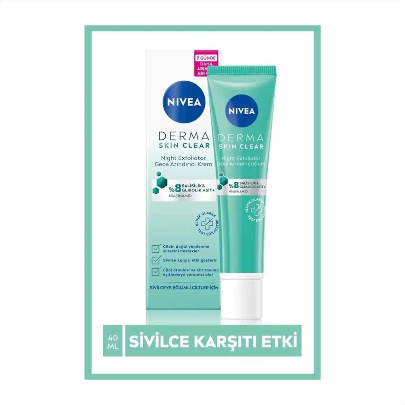 Nivea Derma Skin Clear Serisi: Yağlı ve Sivilceli Ciltler İçin Etkili Bakım Çözümleri