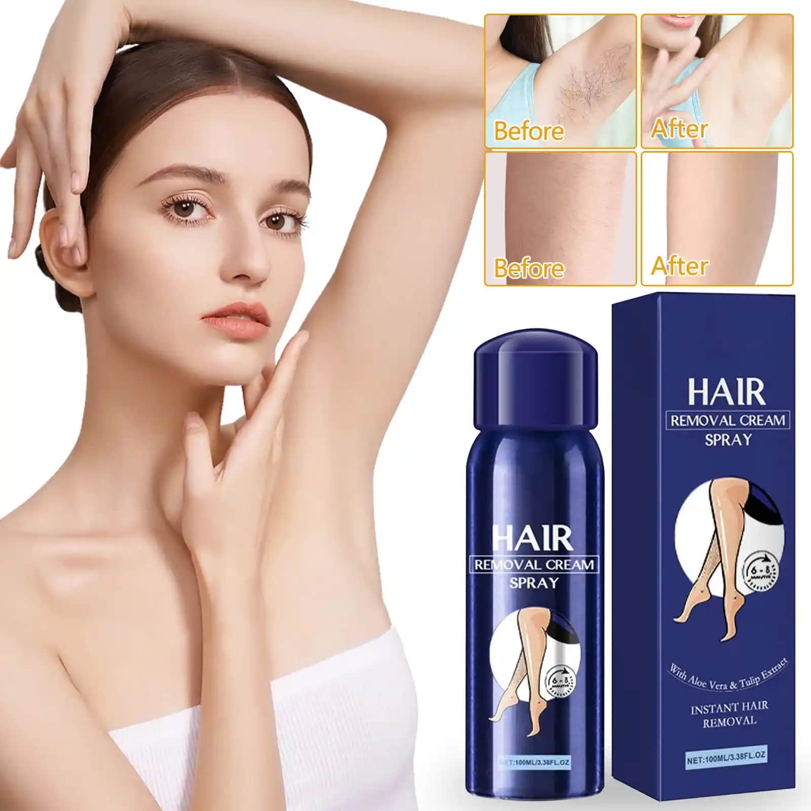 Tüy Dökücü Kremler ve Spreyler: Hızlı ve Güvenli Tüy Giderme Yöntemleri