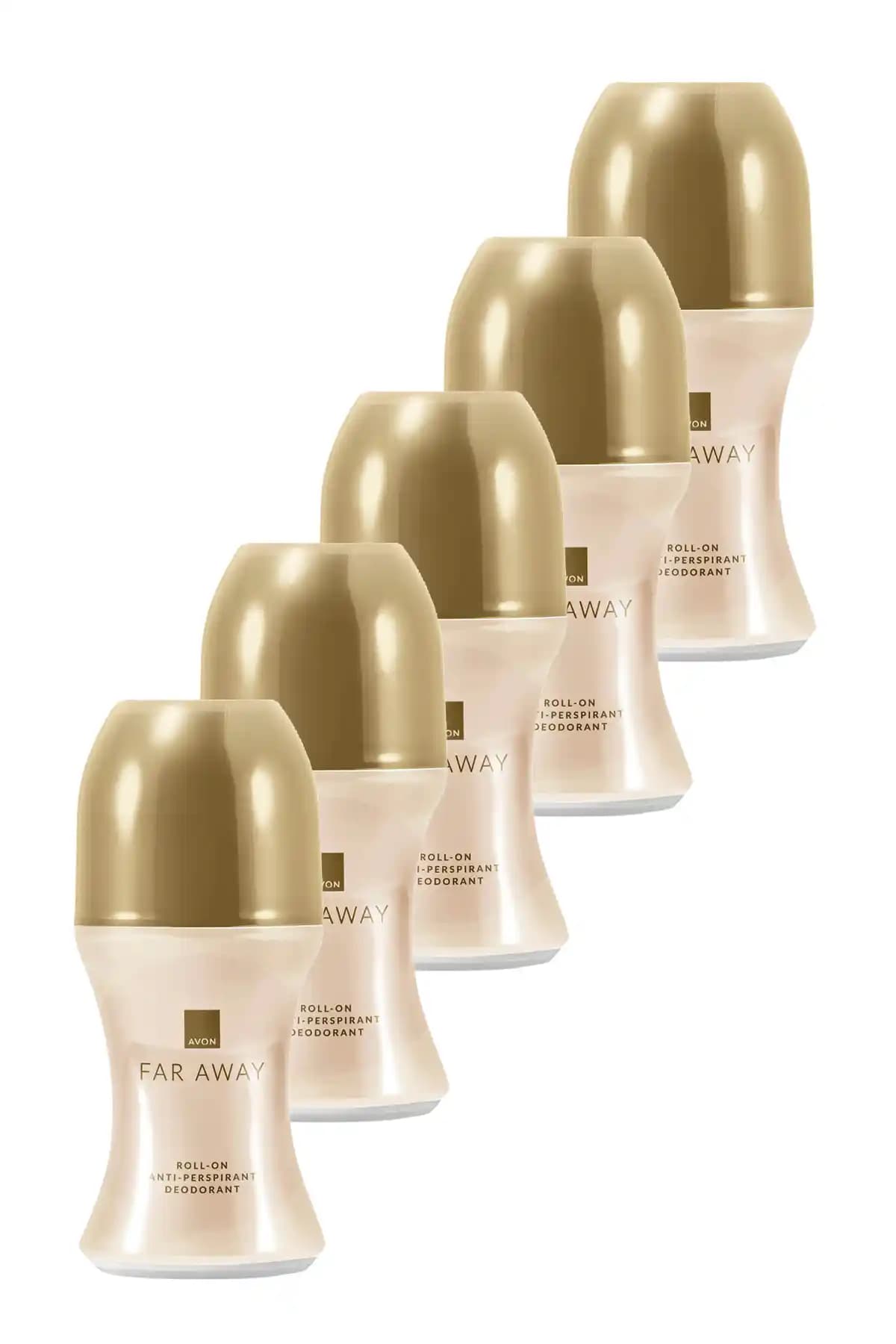 Avon Far Away Kadın Roll-On Beşli Set: Pratik Uygulama ve Uzun Süre Kalıcılık
