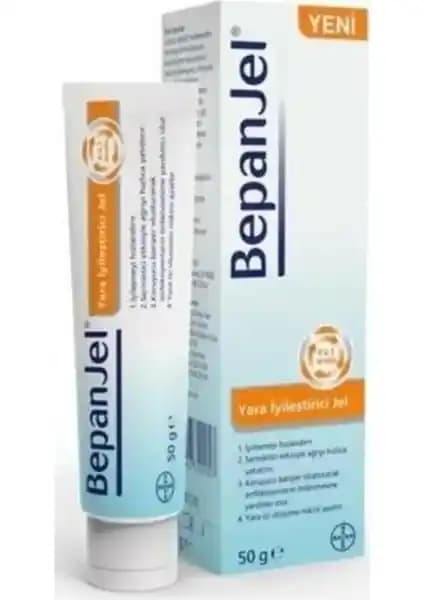 Bayer Bepanjel Jel 50 g: Onarıcı Yara Bakımı için Paraben İçermeyen Klinik Testli Jel