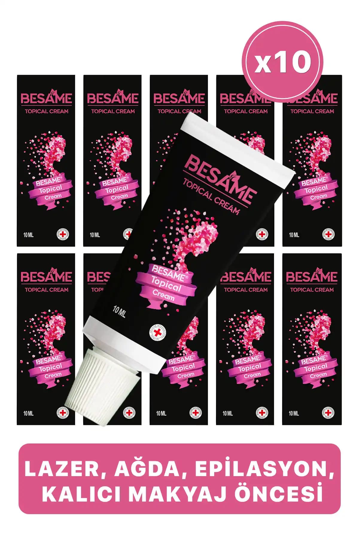 Besame: Mikroblading ve Lazer Öncesi Krem ile Konforu Tüm İşlemler İçin Artırın