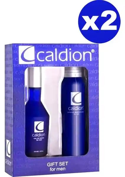 Caldion Classic Erkek Parfüm Seti: 2×50 ml EDT ve 2×150 ml Deodorant ile Günlük Bakım